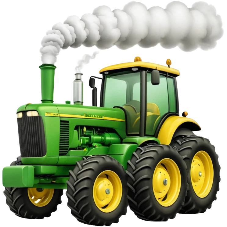Gör en john deere med straight pipe och deoder snygg emoji