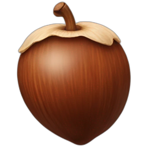 Hazelnut emoji