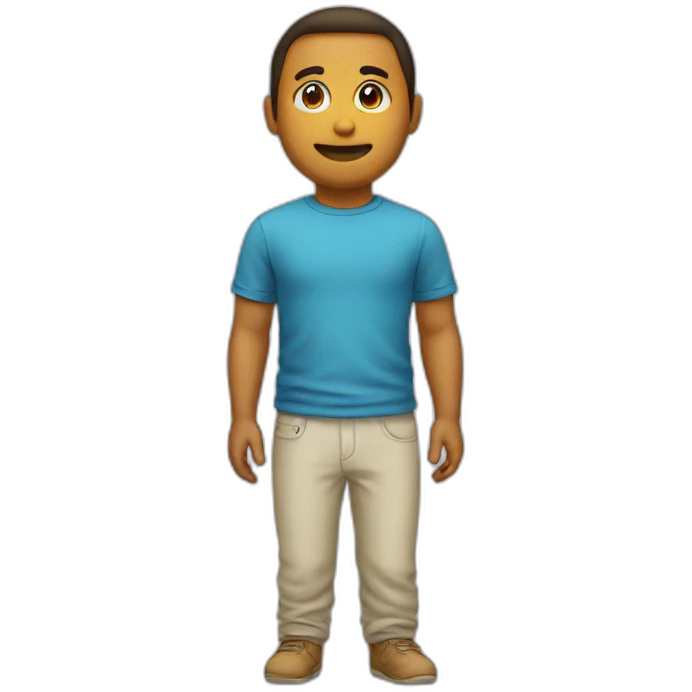 T-shirt and pants emoji