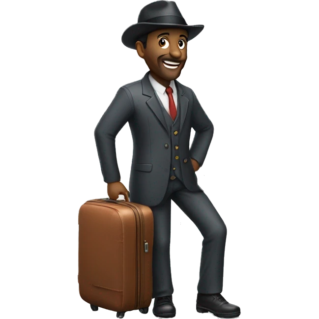 Uncle samsonite  emoji
