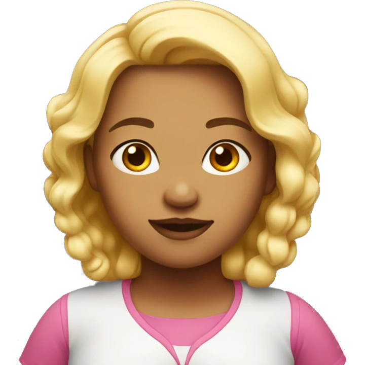 Big girl  emoji