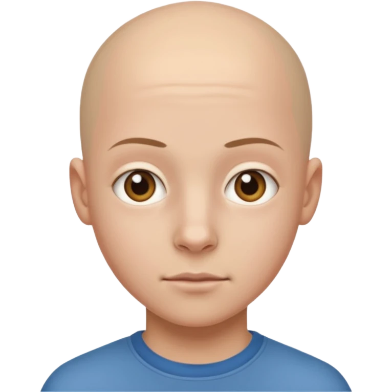 bald teenager emoji