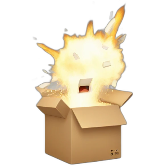 exploding inbox emoji