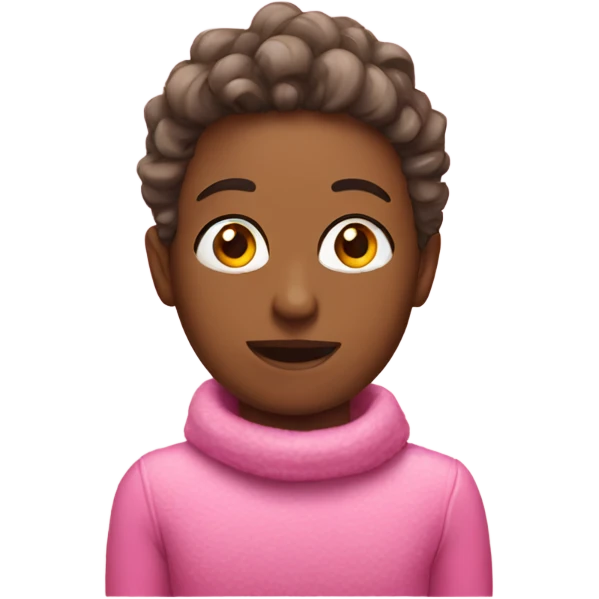 pink christmas emoji