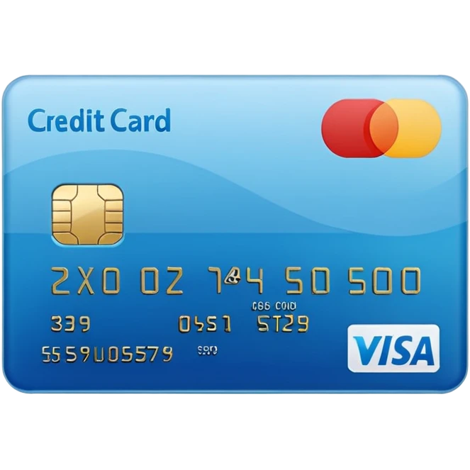 Credit card emoji