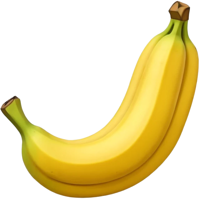 Crear un emoticón que tenga que ver con una variedad de Cambures , y que la paleta de colores sea la siguiente: Rojo Carmín, Amarillo, Amarillo Crema y Verde Pasto emoji