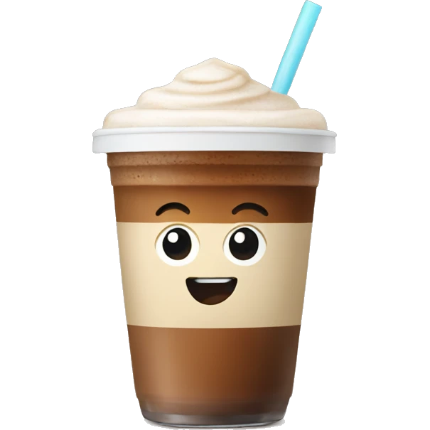 ice coffee emoji