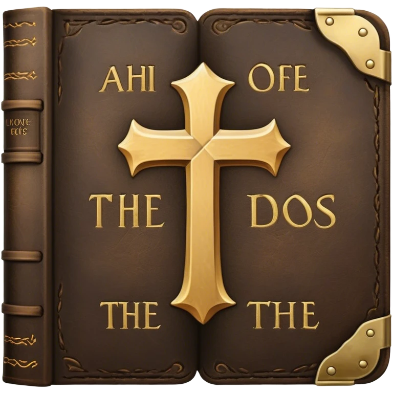 open covers of bible emoji