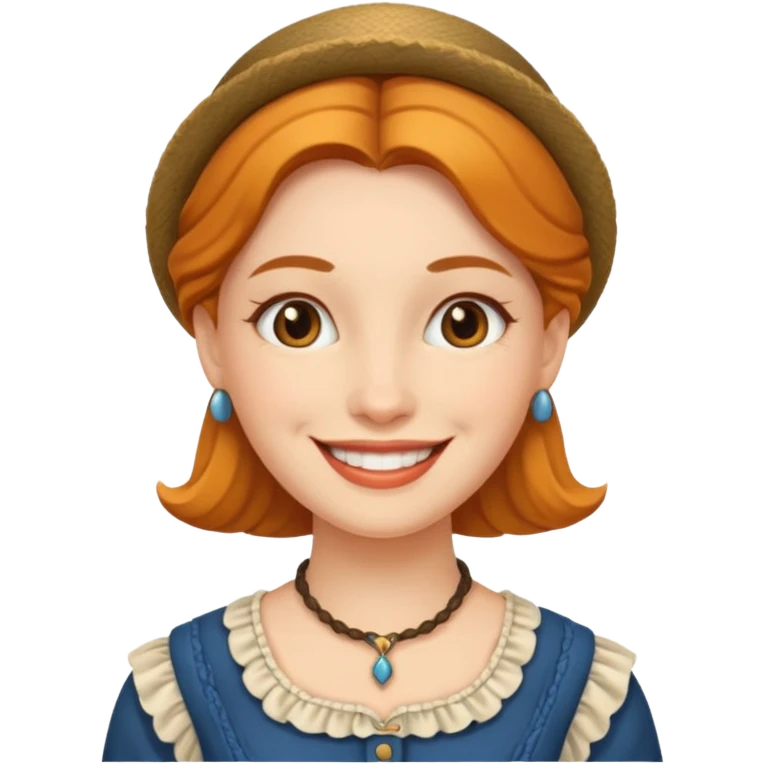 OldStyle clothes female emoji