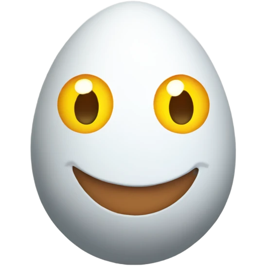 Happy gaming egg emoji