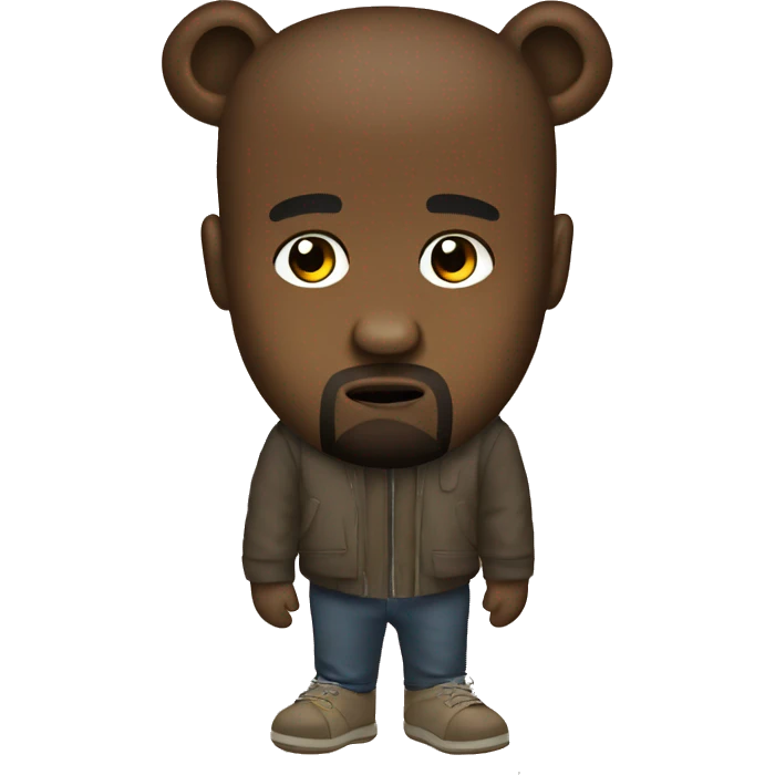 Kanye west bear emoji