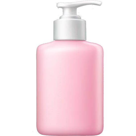 Light pink lotion bottle emoji