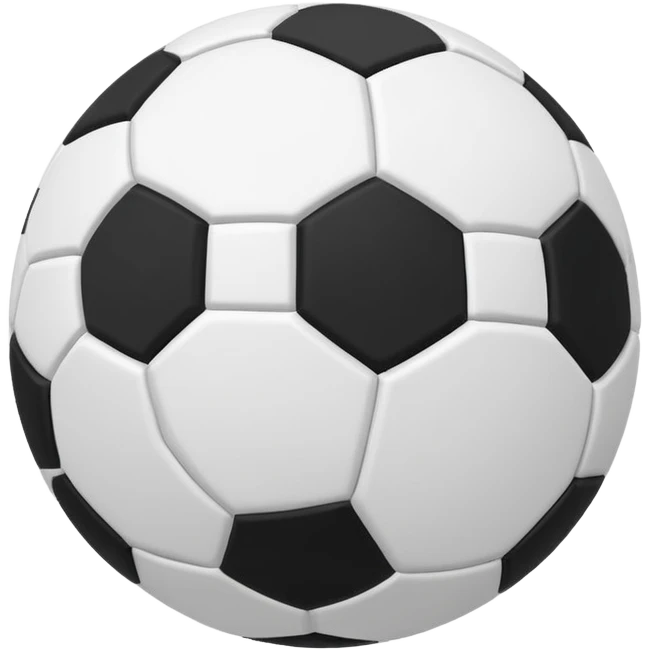 that's very good but make the soccer ball normal, not deformed, and the wind should be a slight touch of it, not too much, just a little trail of wind emoji