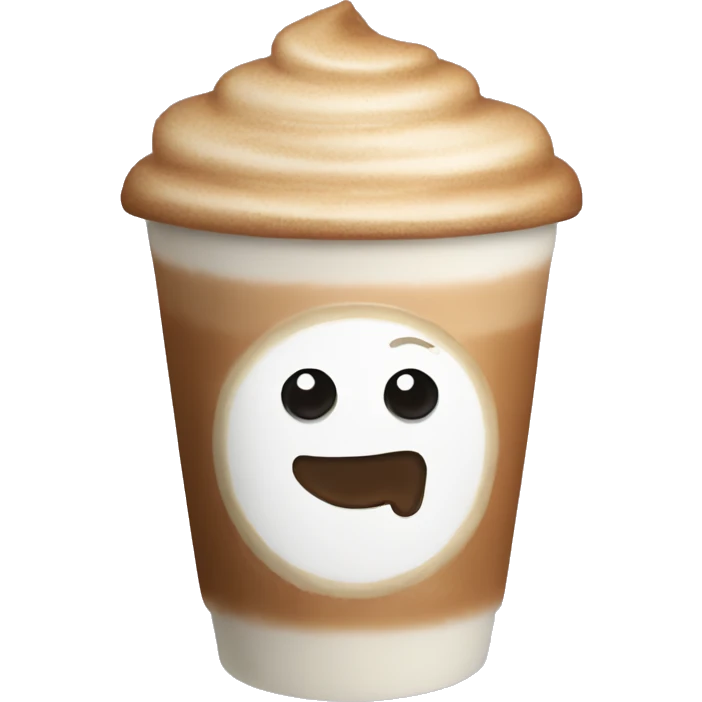 Coffe latte  emoji