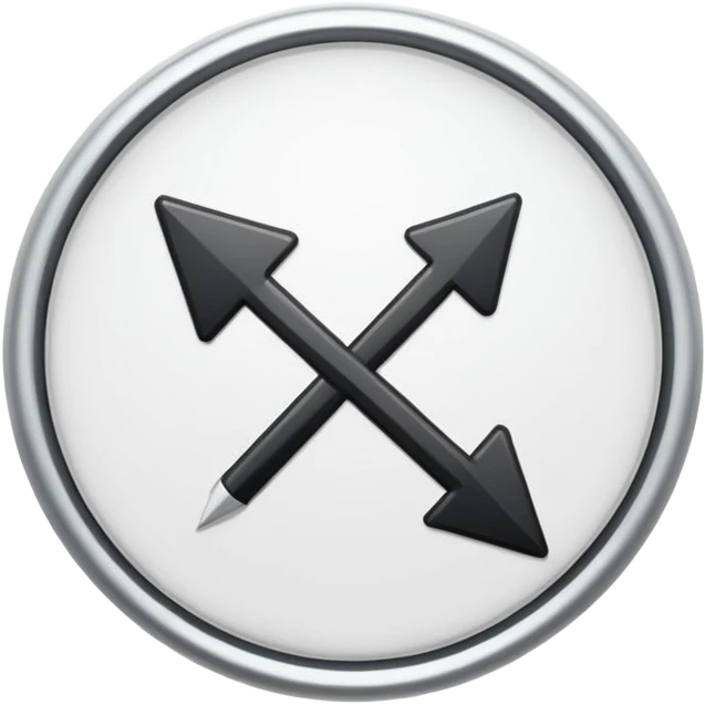 mac os circled arrow emoji