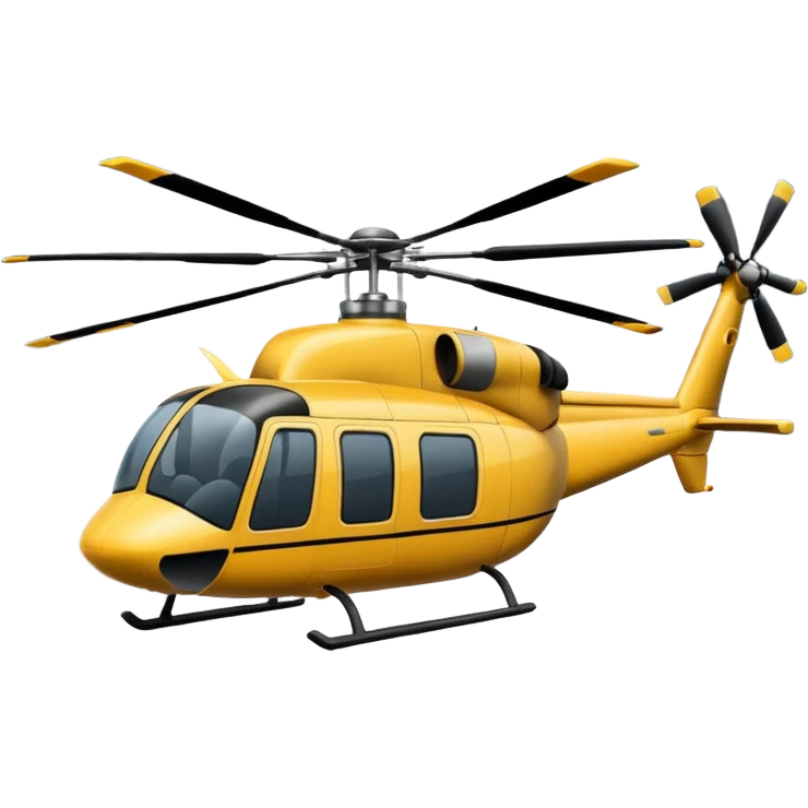  helicopter with smoke emoji