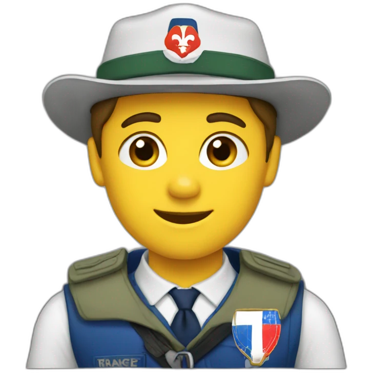 Une Scouts de France  emoji