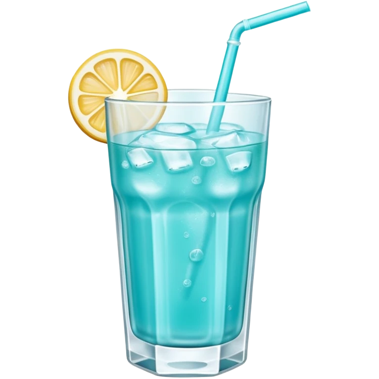 Tiffany blue drink  emoji