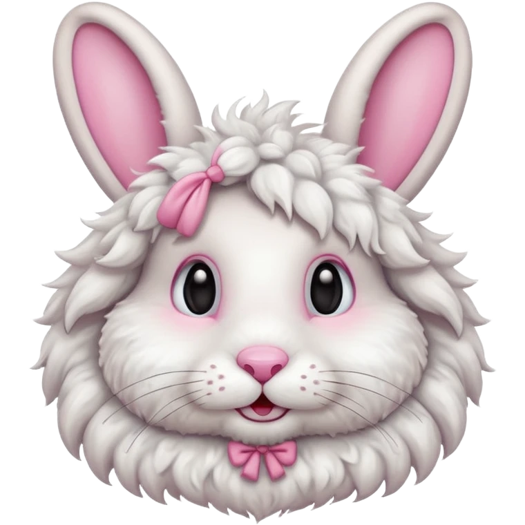 curly rabbit emoji