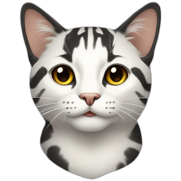 Черный кот emoji