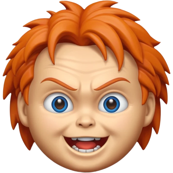 Un emojin de chuky emoji