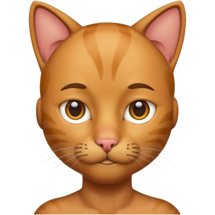 man head cat body  emoji