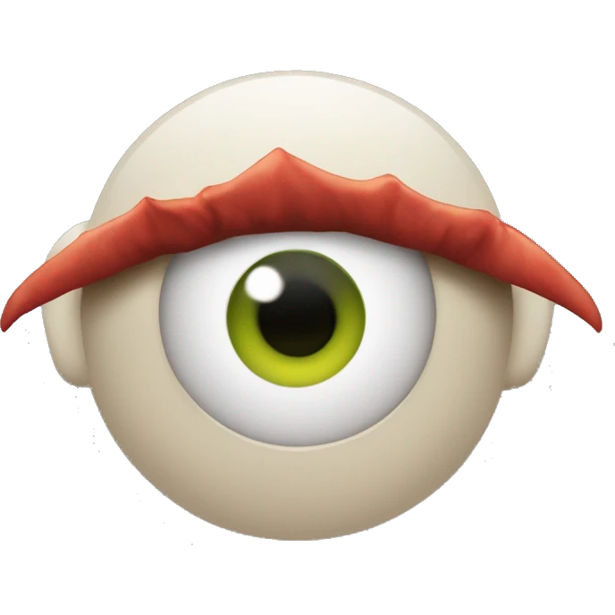Je vue lombre d'un demon à trois yeux  emoji