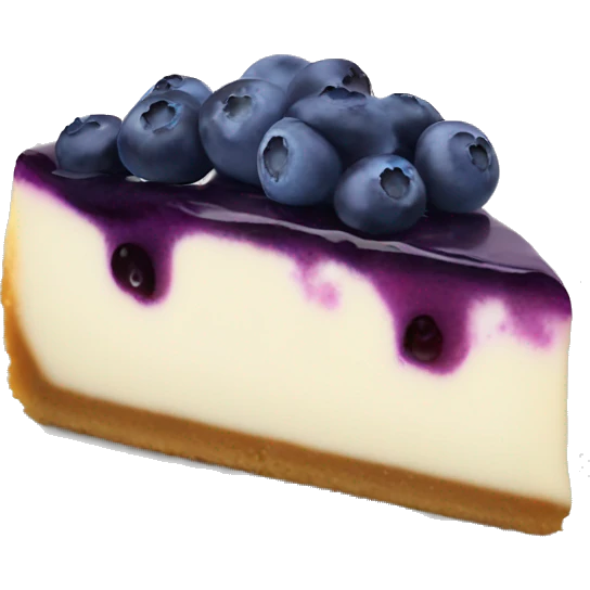 Blueberry Cheesecake  emoji