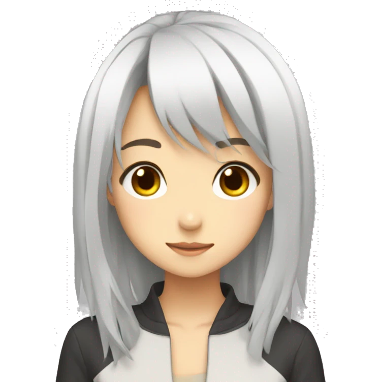Anime girl emoji