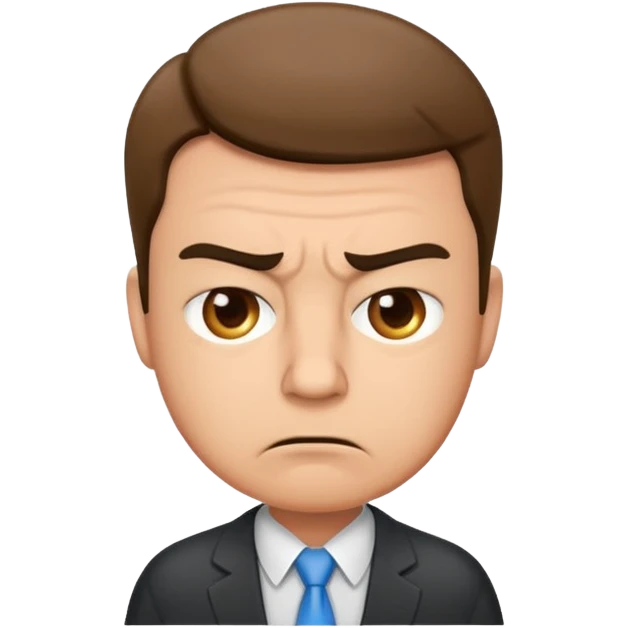 irritated manager  emoji