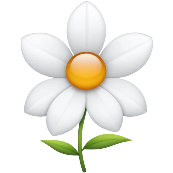 Fleur minimaliste  emoji
