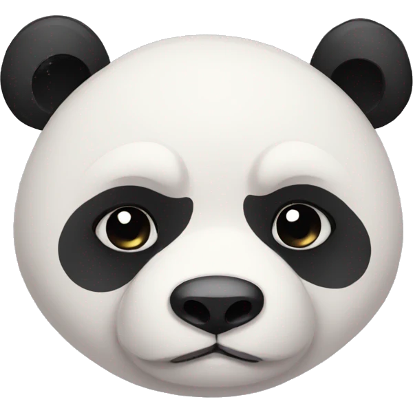 sad fat panda emoji