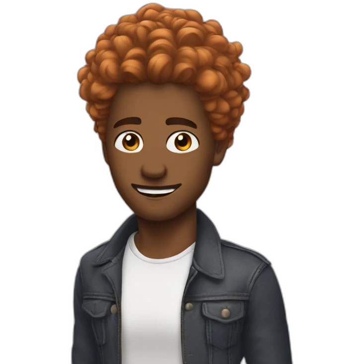 Cheveux rise emoji