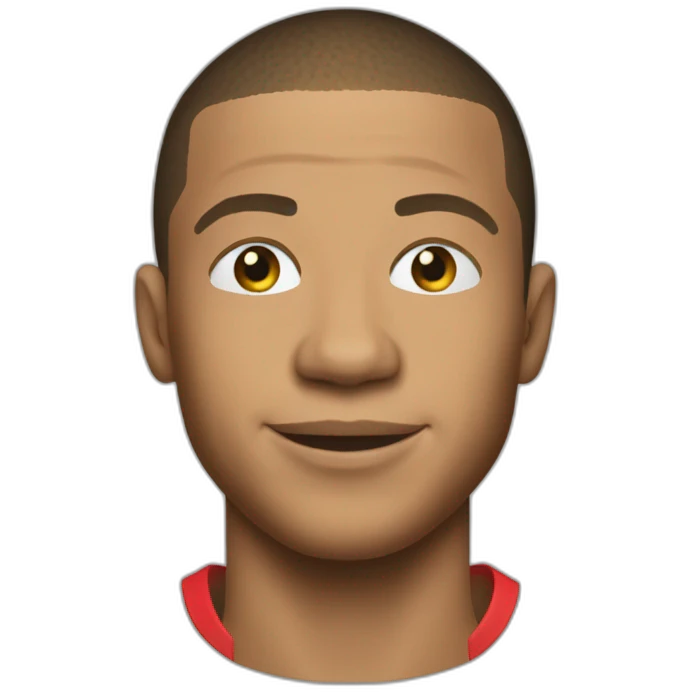 Mbappe boit de le biere emoji