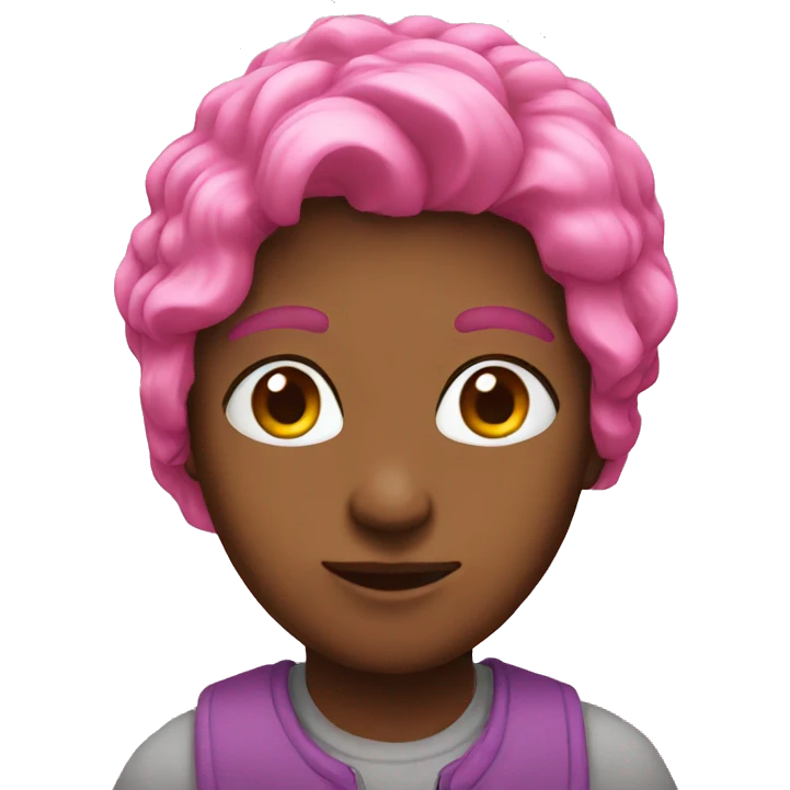 Pink emoji