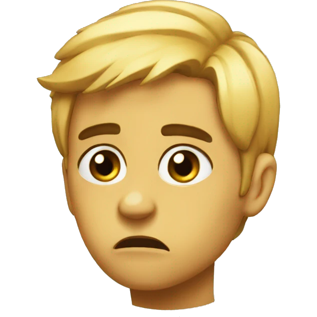 Racaillou triste emoji