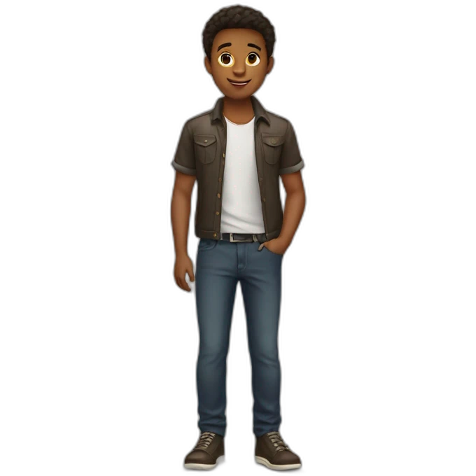 handsome boy emoji