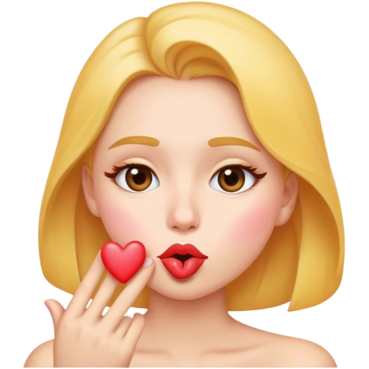 Kissy face blowing a kiss emoji emoji