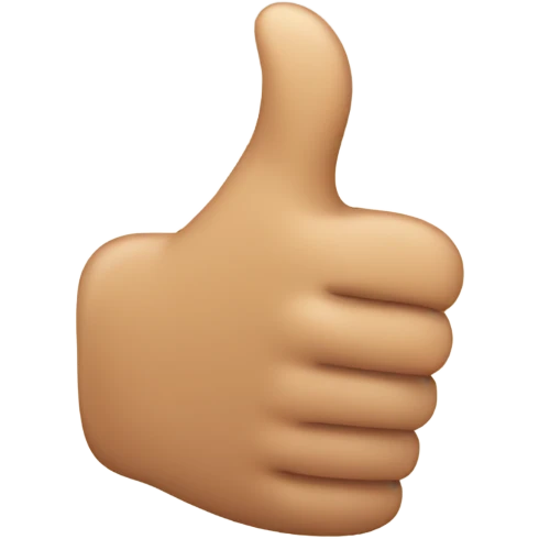 Thumbs up emoji emoji