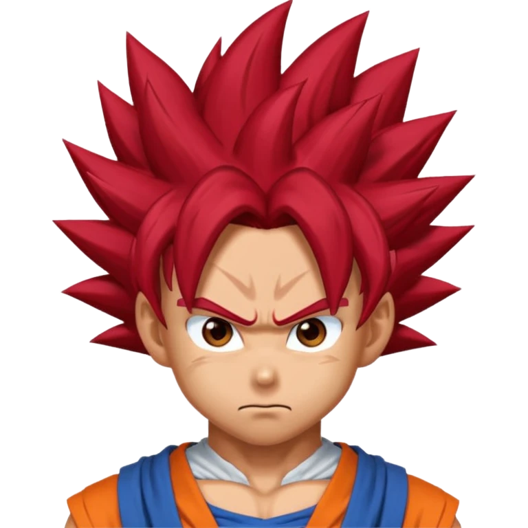 goku ssj god emoji