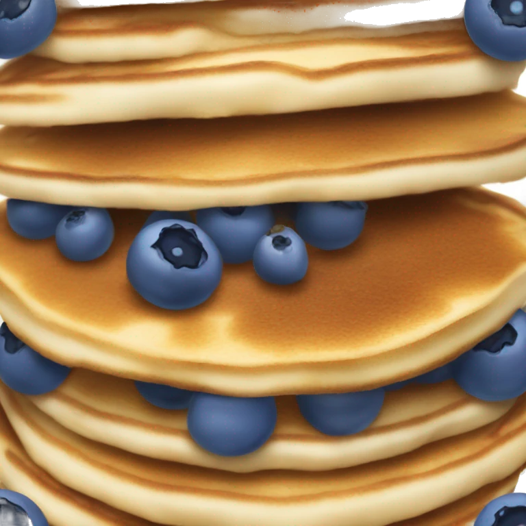 Blueberry pancakes  emoji