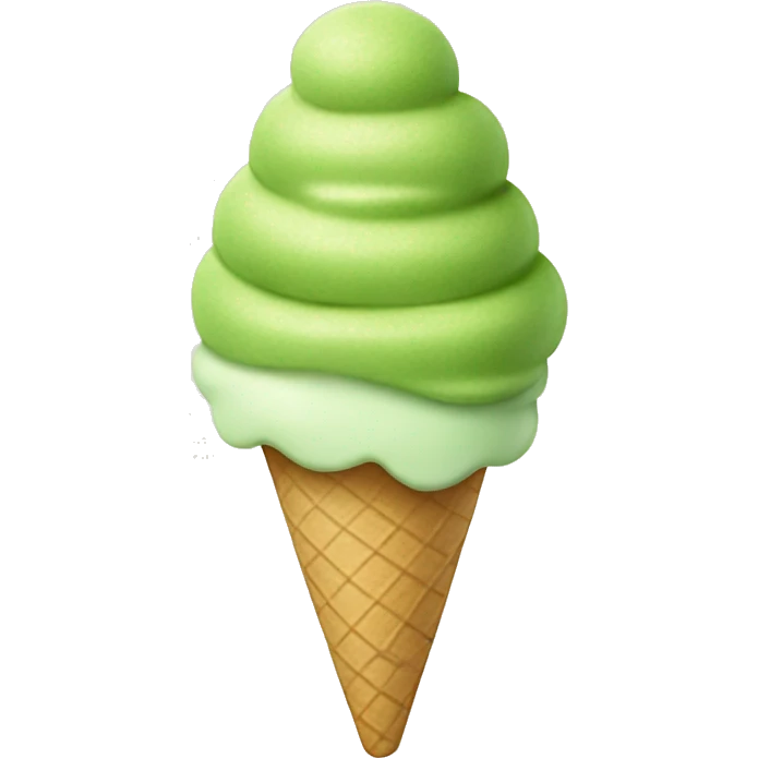 matcha ice cream emoji