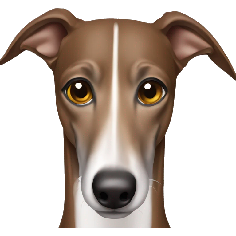 All brown greyhound emoji