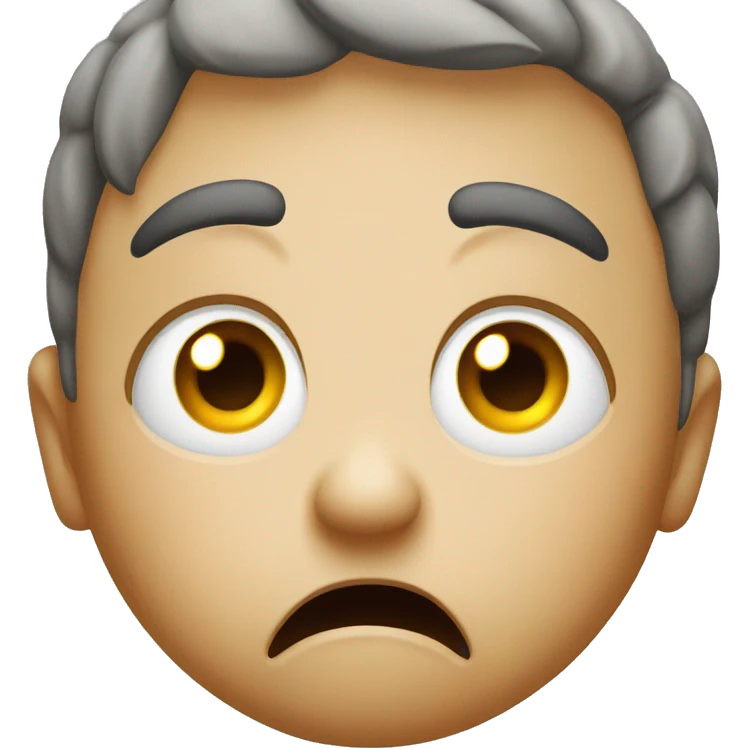 shocked face emoji