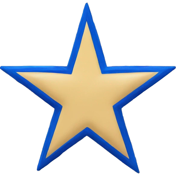 camo blue star emoji