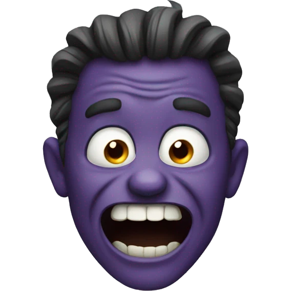 scary smile emoji