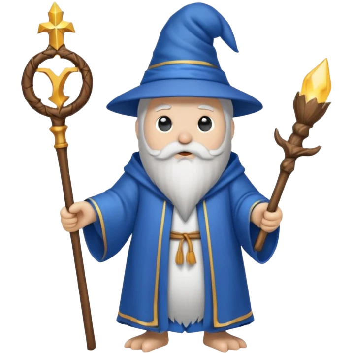 Penguin Wizard emoji