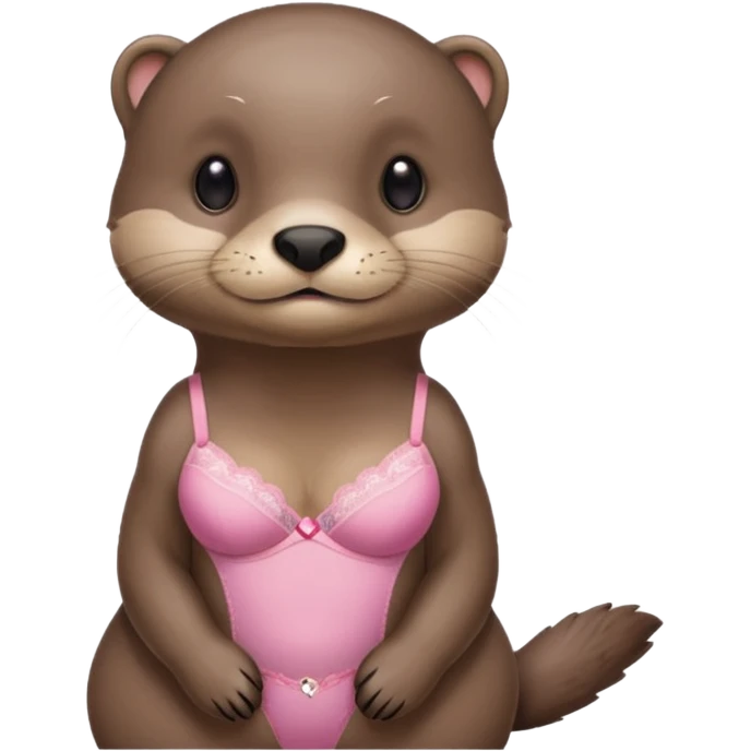 Victoria Secret Otter emoji