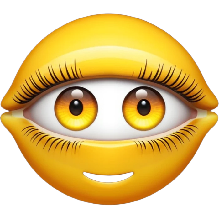 3D render of Floating Eyes, digital glitch art aesthetic, data corruption visual, pair of realistic hazel eyes with no face, pixelated distortion, emoji style, isolated on white background --v 6.0. emoji