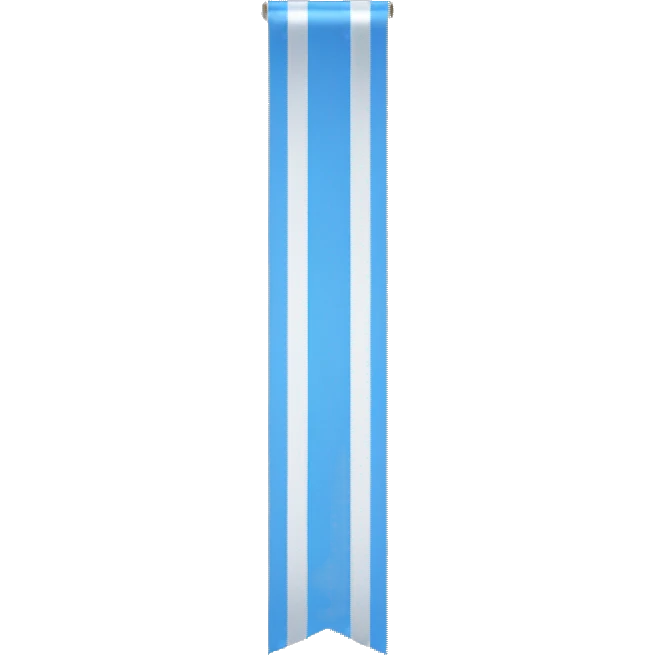 horizontal ribbon banner emoji